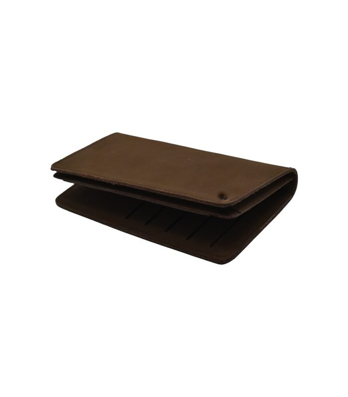 Causal Trifold Long Leather Clutch Women