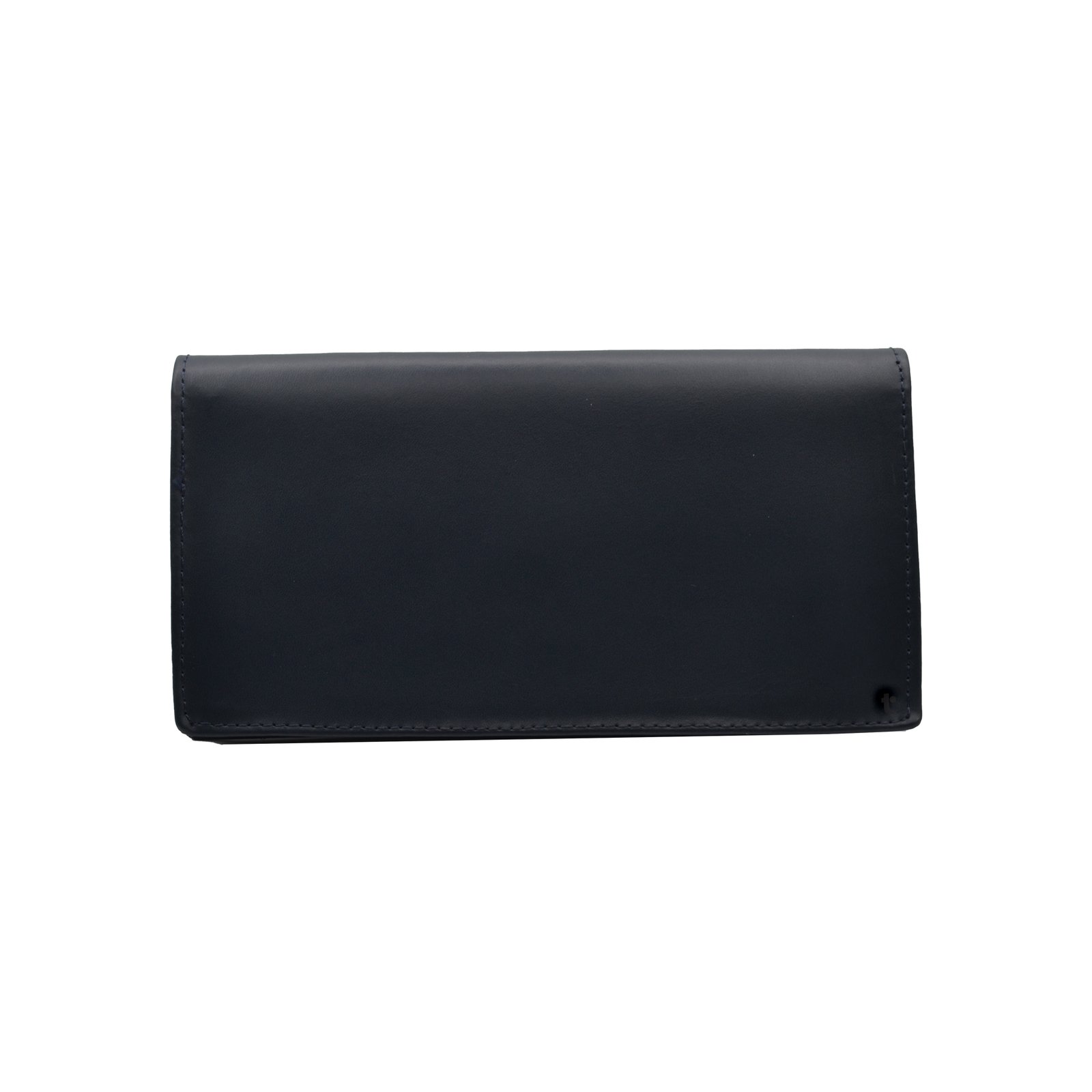 Classic-Bifold-Long-Leather-Clutch-Black01-B
