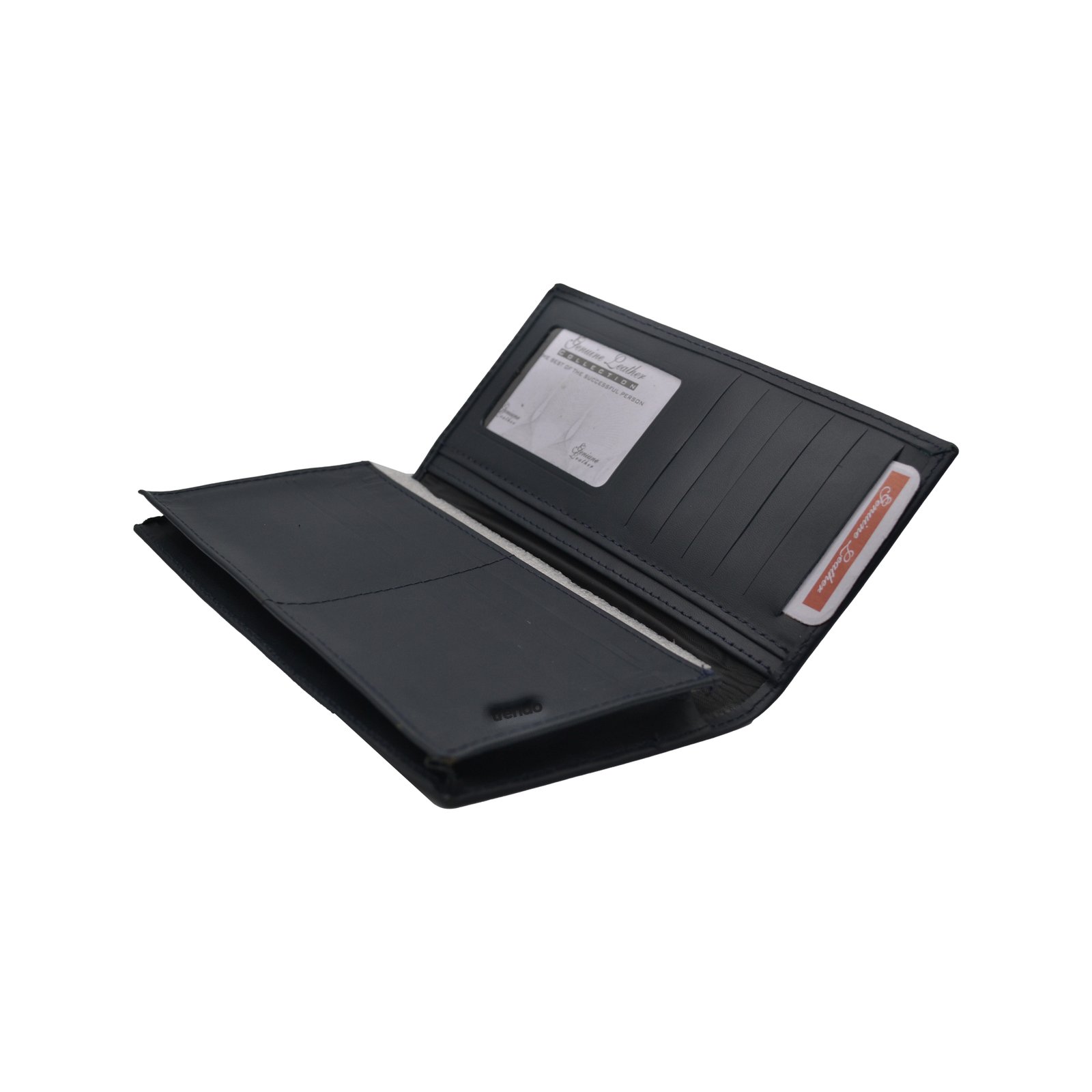 Classic-Bifold-Long-Leather-Clutch-Black01-C