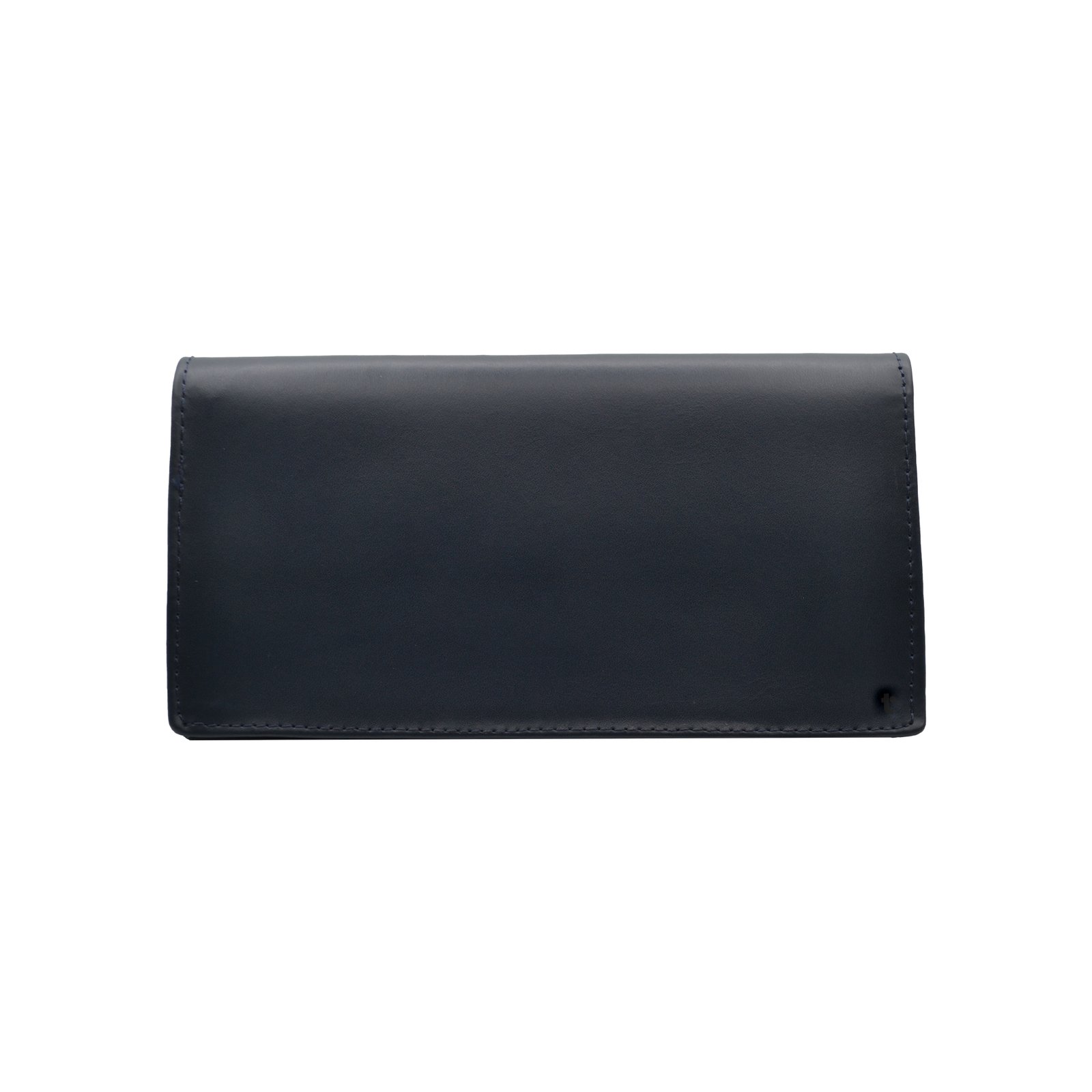 Classic-Bifold-Long-Leather-Clutch-Blue01-B