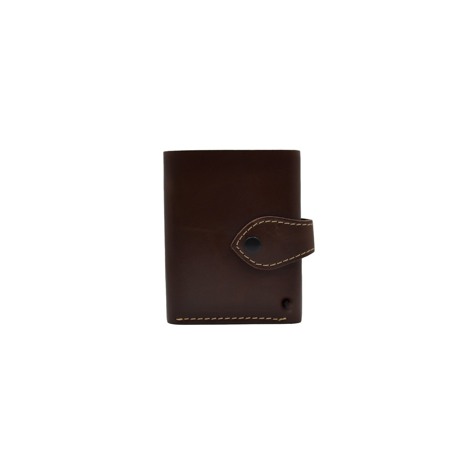Classic-Retro-Trifold-Button-Leather-Wallet-Brown01-A