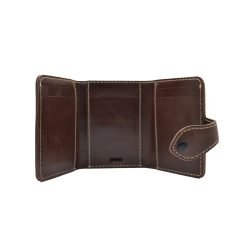 Classic-Retro-Trifold-Button-Leather-Wallet-Brown01-C