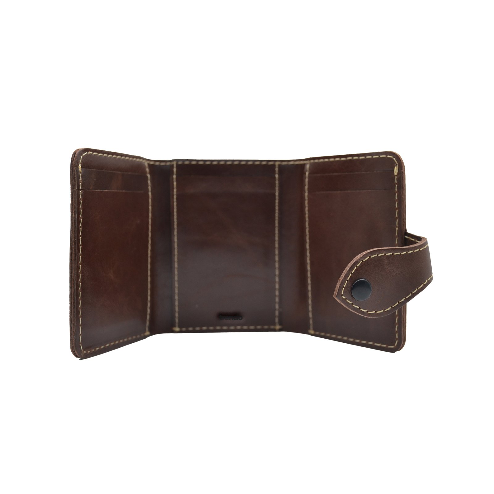 Classic-Retro-Trifold-Button-Leather-Wallet-Brown01-C