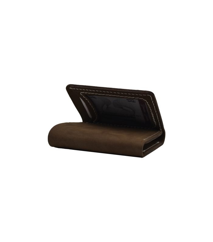Classic Retro Trifold Leather Wallet
