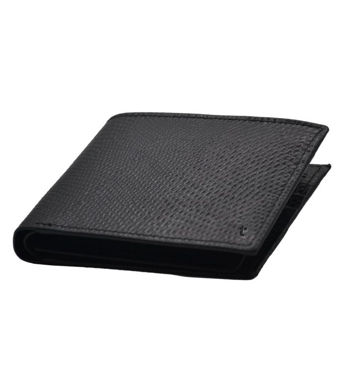 Croc Trifold Wallet Vintage Black