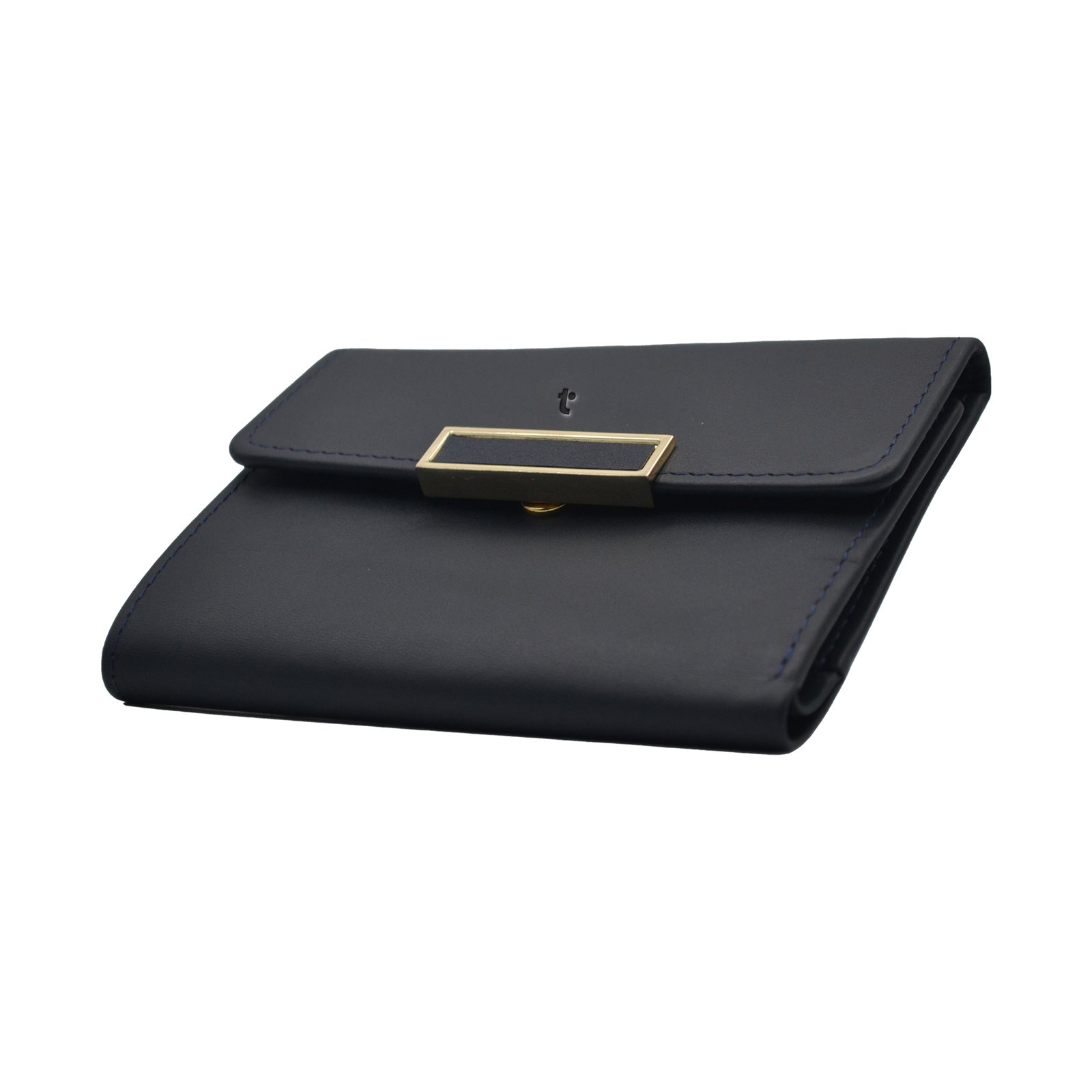 Minimal-Triflod-Button-Wallet-Blue-A