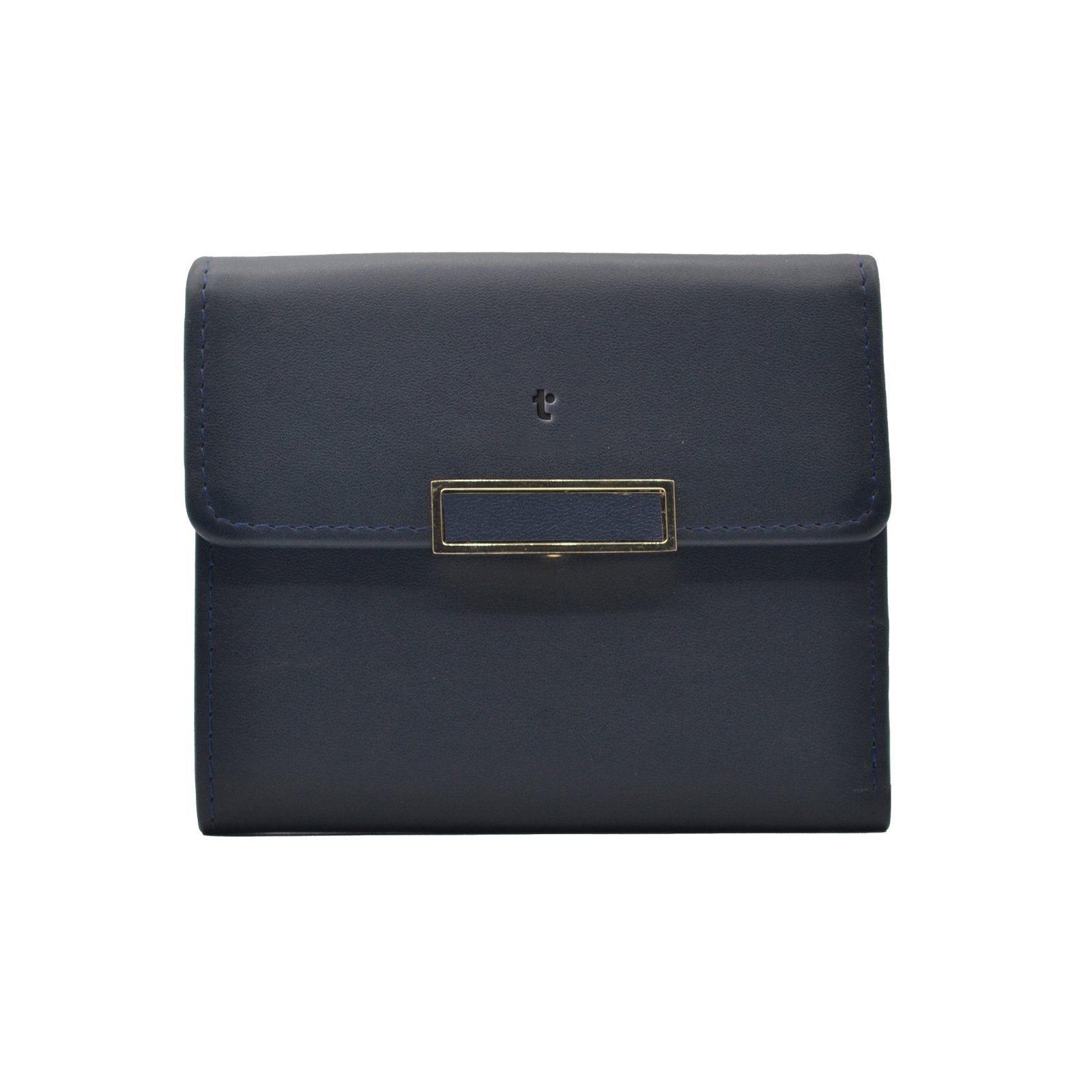 Minimal-Triflod-Button-Wallet-Blue-B