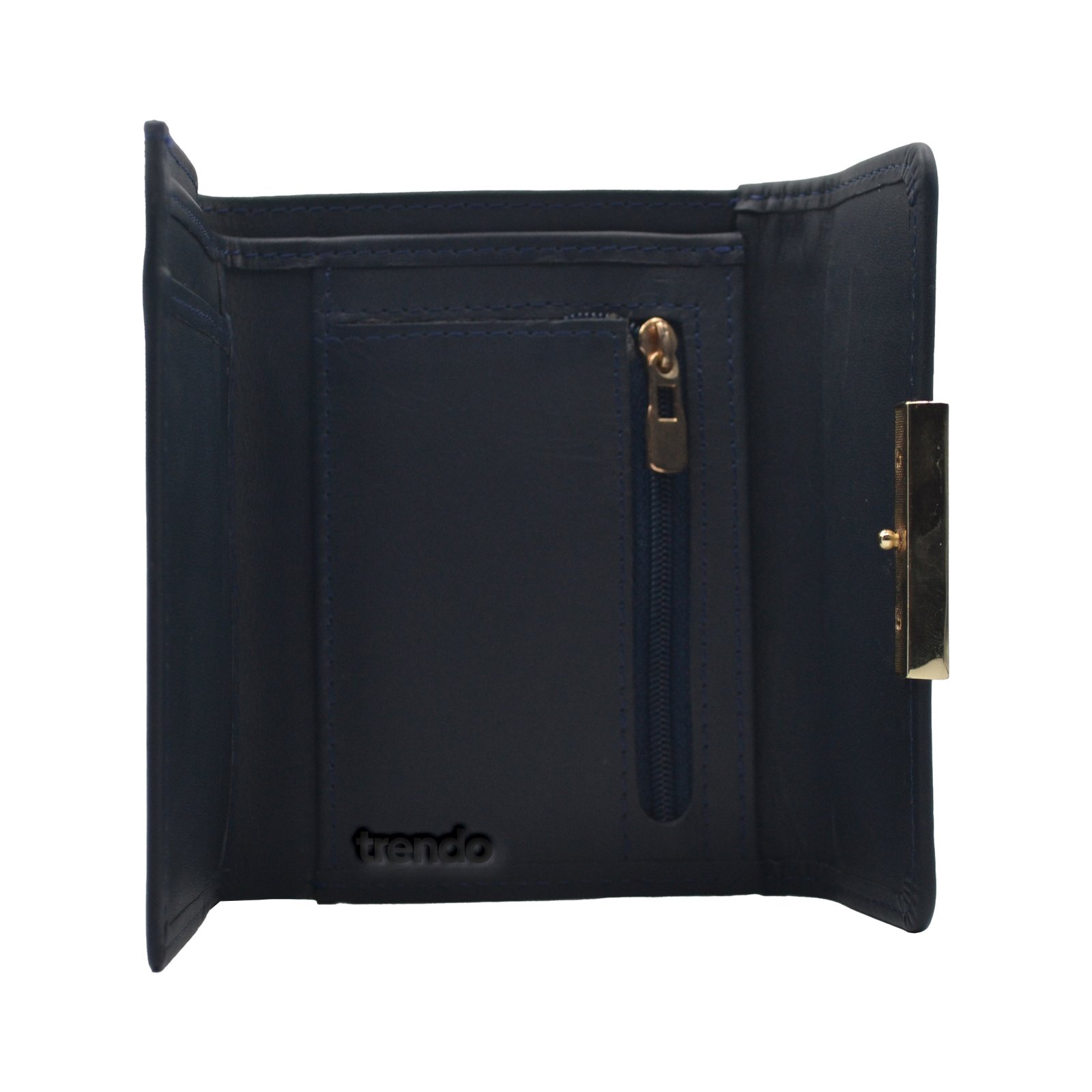Minimal-Triflod-Button-Wallet-Blue-C