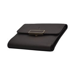 Minimal-Triflod-Button-Wallet-Brown-A