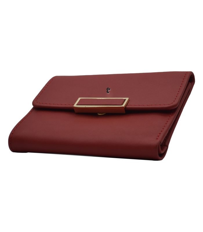 Crimson Elegance Clutch