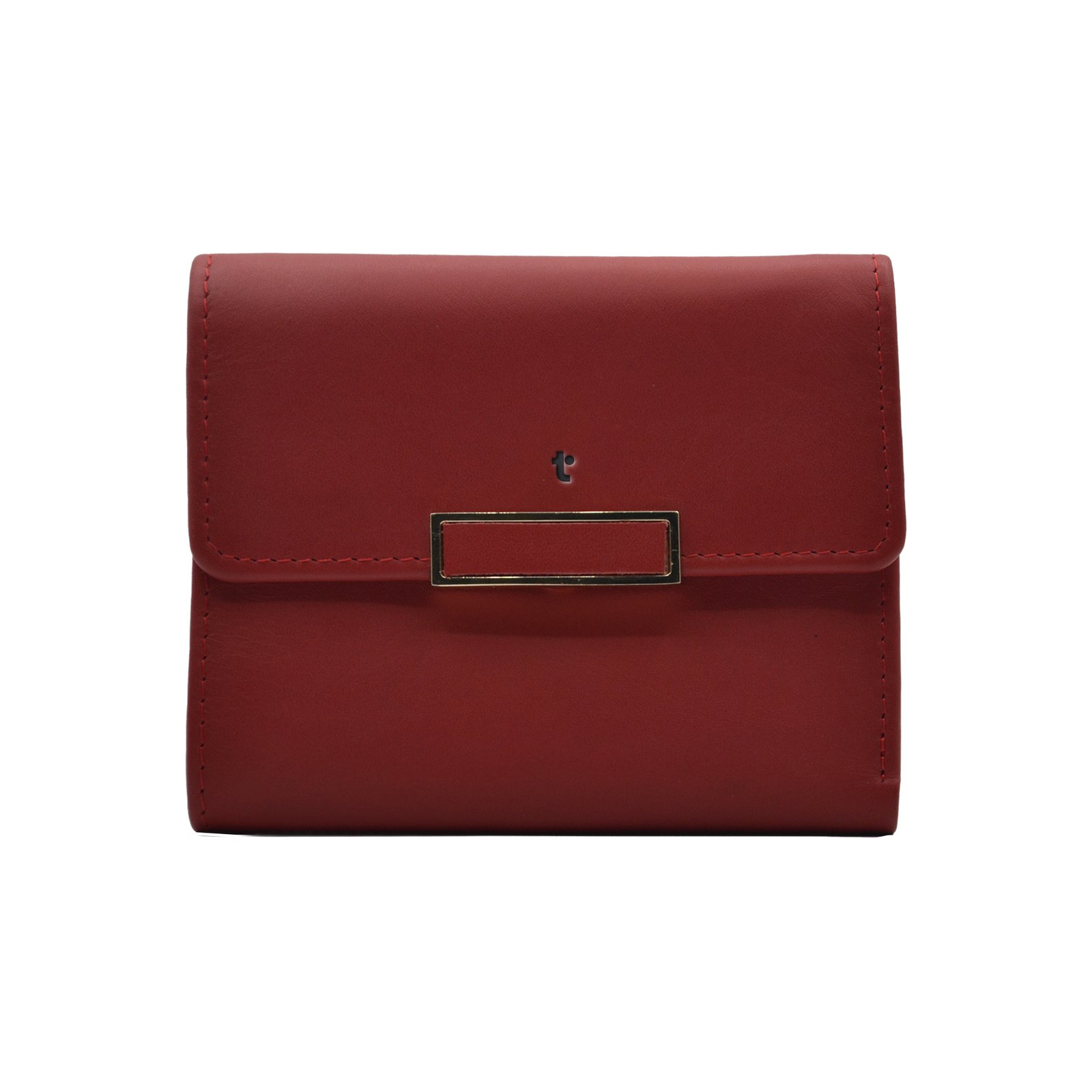 Minimal-Triflod-Button-Wallet-Red-B