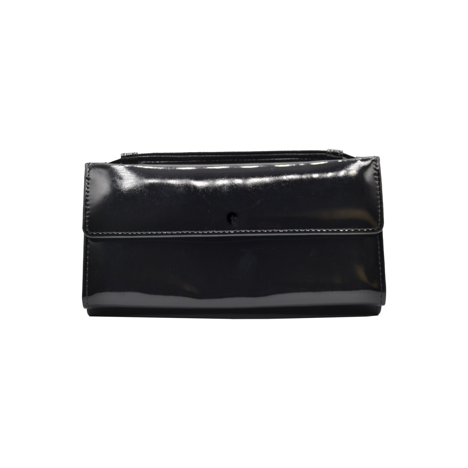 Premium-Tifold-Long-Leather-Clutch-Women-Black01-B