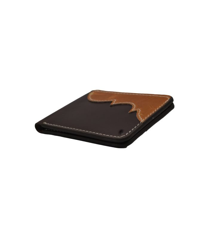 Retro Leather Wallet Brown